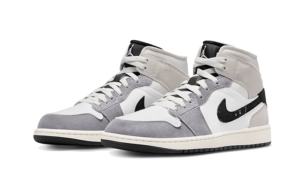 Air Jordan 1 Mid SE Craft Cement Grey - DZ4136-002 - 2
