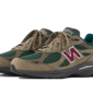 New Balance 990 V3 Made in USA Green Olive - M990GP3 - 2