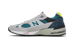 New Balance 991 Made In UK Grey Teal - M991PSG - 1