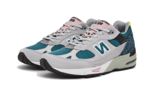 New Balance 991 Made In UK Grey Teal - M991PSG - 2
