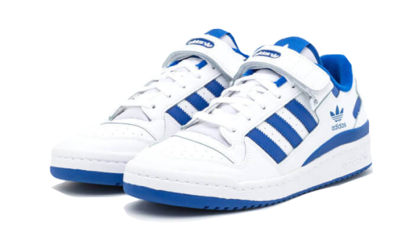 Adidas Forum Low White Royal Blue - FY7756 - 2