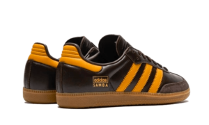 Adidas Samba OG Dark Brown Yellow - IG6174 - 3