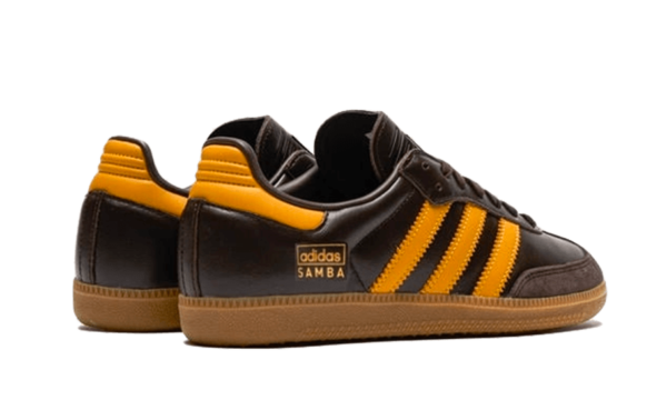 Adidas Samba OG Dark Brown Yellow - IG6174 - 3