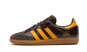 Adidas Samba OG Dark Brown Yellow - IG6174 - 1