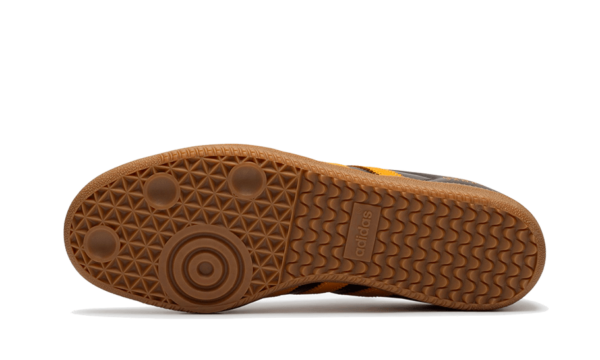 Adidas Samba OG Dark Brown Yellow - IG6174 - 4