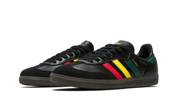 Adidas Samba OG Rasta Pack Black - IH3119 - 2