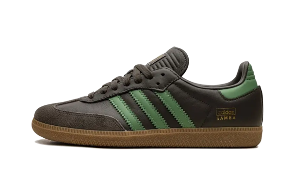 Adidas Samba OG Shadow Olive Green - IG6175 - 1