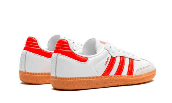 Adidas Samba OG White Solar Red Gum - IF6513 - 3