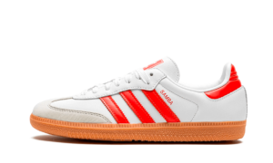 Adidas Samba OG White Solar Red Gum - IF6513 - 1