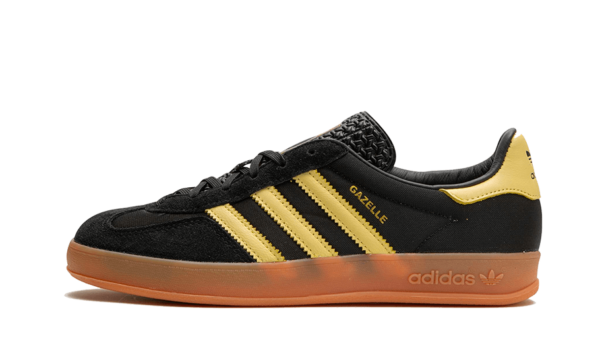 Adidas Gazelle Indoor Core Black Almost Yellow - IG4999 - 1