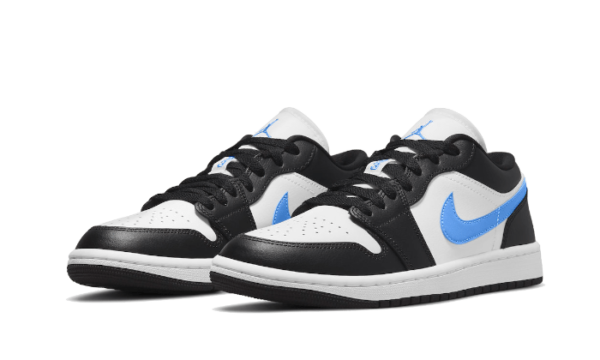 Air Jordan 1 Low Black University Blue - DC0774-041 - 2