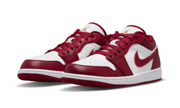 Air Jordan 1 Low Cardinal Red - 553558-607 / 553560-607 - 2