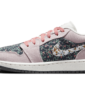 Air Jordan 1 Low Floral Canvas - FJ3445-001 - 1