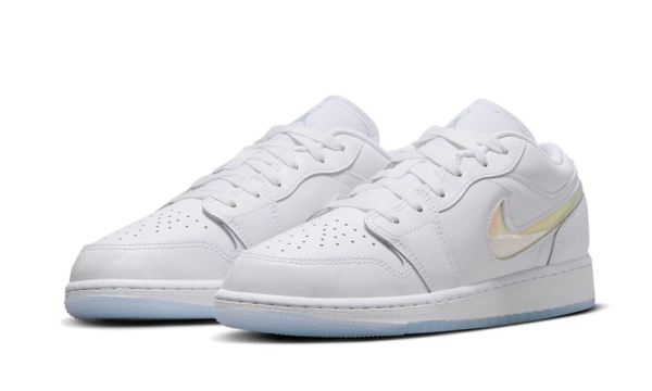 Air Jordan 1 Low Glitter Swoosh - FQ9112-100 - 2