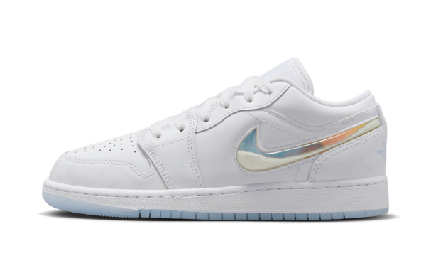 Air Jordan 1 Low Glitter Swoosh - FQ9112-100 - 1
