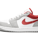 Air Jordan 1 Low SE Light Smoke Grey Gym Red - DC6991-016 / DM0589-016 - 1