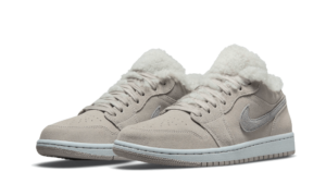 Air Jordan 1 Low SE Sherpa Fleece - DO0750-002 - 2