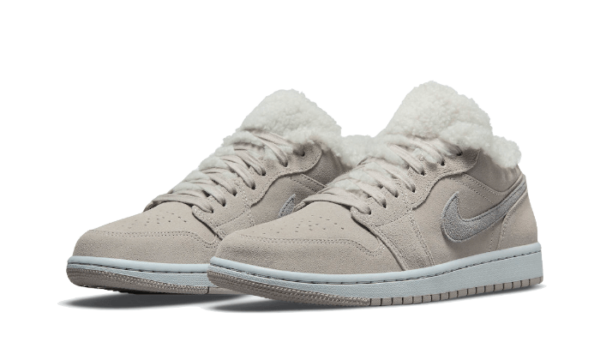 Air Jordan 1 Low SE Sherpa Fleece - DO0750-002 - 2