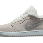 Air Jordan 1 Low SE Sherpa Fleece - DO0750-002 - 1