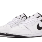 Air Jordan 1 Low White Black - 553560-132 / 553558-132 - 2