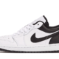 Air Jordan 1 Low White Black - 553560-132 / 553558-132 - 1