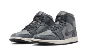 Air Jordan 1 Mid Distressed Smoke Grey - FJ3448-001 - 2