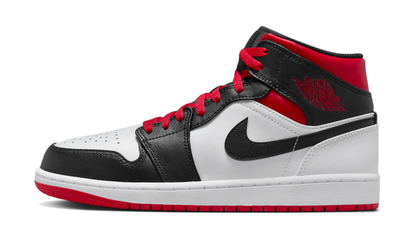 Air Jordan 1 Mid Gym Red Black Toe - DQ8426-106 / DQ8423-106 - 1