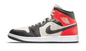 Air Jordan 1 Mid Light Orewood Brown - DQ6078-100 - 1