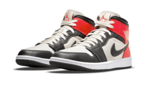Air Jordan 1 Mid Light Orewood Brown - DQ6078-100 - 2