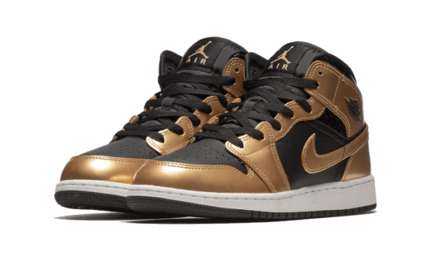 Air Jordan 1 Mid Metallic Gold - DR6967-071 - 2