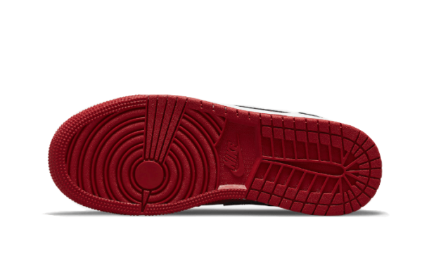 Air Jordan 1 Mid Reverse Bred - 554724-660 / 554725-660 - 3