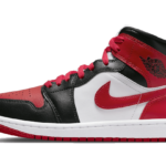 Air Jordan 1 Mid White Bred Toe - BQ6472-079 - 1