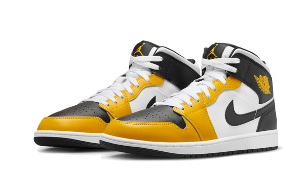 Air Jordan 1 Mid Yellow Ochre - DQ8426-701 / DQ8423-701 - 2