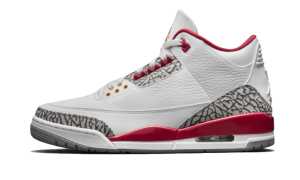 Air Jordan 3 Retro Cardinal Red - CT8532-126 / 398614-126 - 1
