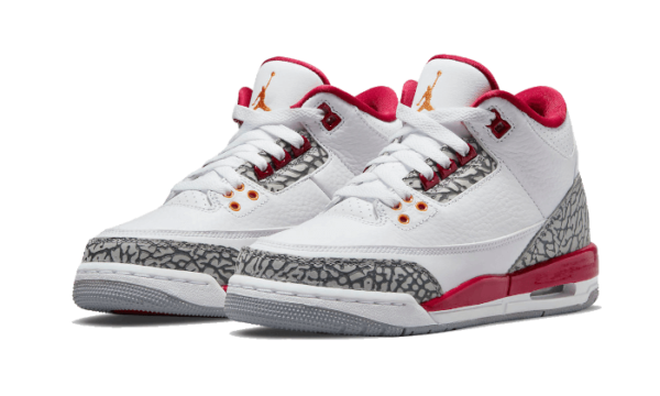 Air Jordan 3 Retro Cardinal Red - CT8532-126 / 398614-126 - 2