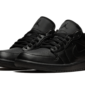 Air Jordan 1 Low Triple Black (2022) - 553558-093 / 553560-093 - 2