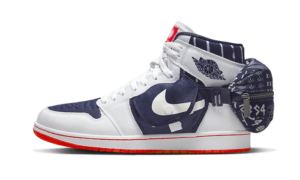 Air Jordan 1 High Stash Quai 54 - DV1717-100 - 1