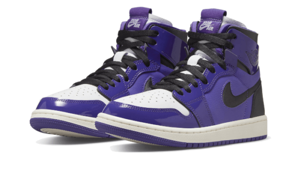 Air Jordan 1 High Zoom Air CMFT Court Purple Patent - CT0979-505 - 2