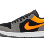 Air Jordan 1 Low Black Vivid Orange - FN7308-008 - 1