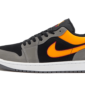Air Jordan 1 Low Black Vivid Orange - FN7308-008 - 1