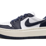 Air Jordan 1 Low Elevate White Midnight Navy Sail - DH7004-141 - 1