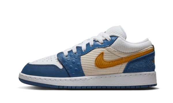 Air Jordan 1 Low SE Multi-Texture - DR6960-400 - 1