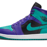Air Jordan 1 Mid Black Grape - BQ6472-502 - 1