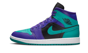 Air Jordan 1 Mid Black Grape - BQ6472-502 - 1