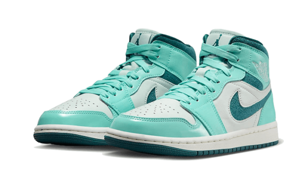 Air Jordan 1 Mid Bleached Turquoise - DZ3745-300 - 2