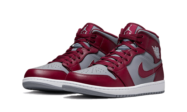 Air Jordan 1 Mid Cherrywood Red - DQ8426-615 / DQ8423-615 - 2