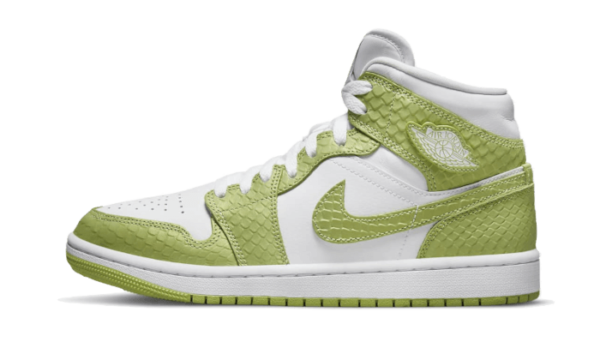 Air Jordan 1 Mid Green Python - DV2959-113 - 1