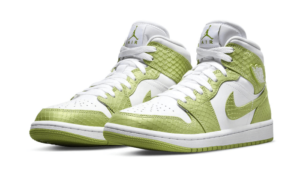 Air Jordan 1 Mid Green Python - DV2959-113 - 2