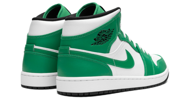 Air Jordan 1 Mid Lucky Green - DQ8426-301 / DQ8423-301 - 3