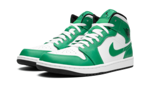 Air Jordan 1 Mid Lucky Green - DQ8426-301 / DQ8423-301 - 2